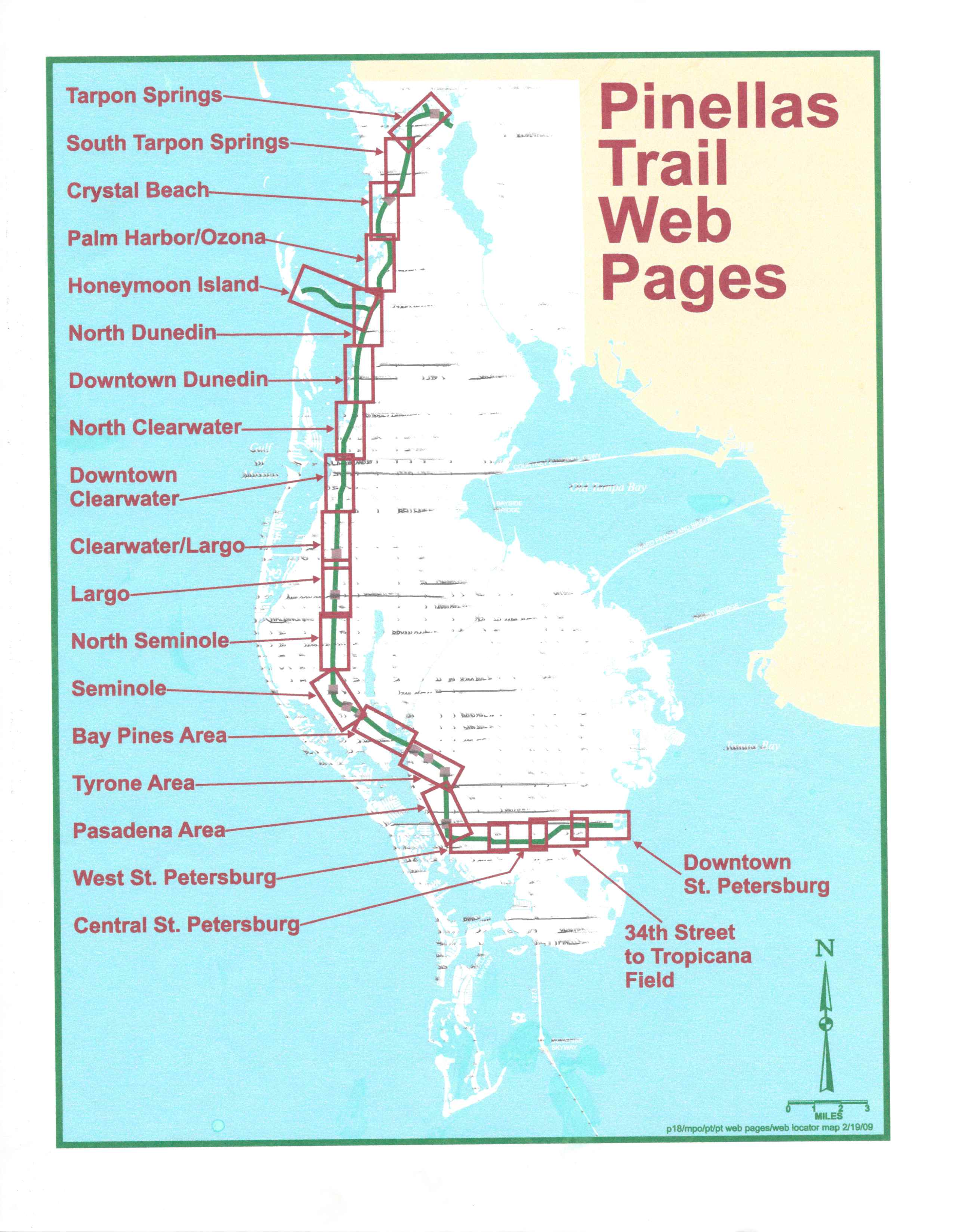 Pinellas map